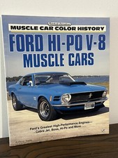 Motorbooks International Muscle Car Color History Ford Hi-Po V8 Muscle Cars