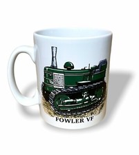 BN Boxed Fowler VF Vintage Tractor Gift Mug, Tractor Stoneware Mug, Fowler Mug