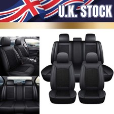 For Nissan Qashqai Juke 5-seat Front+Rear Full Set Car Leather Seat Covers BT