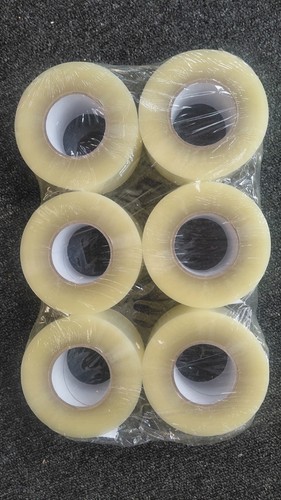 Clear packaging tape rolls - 6,