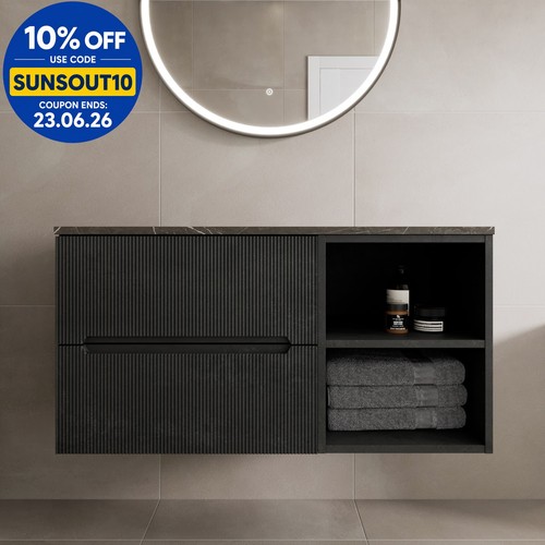 1000mm bathroom vanity unit - bathroom,