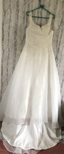 White Wedding Dress size 16