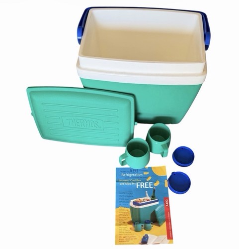 Vintage thermos cooler box - thermos,