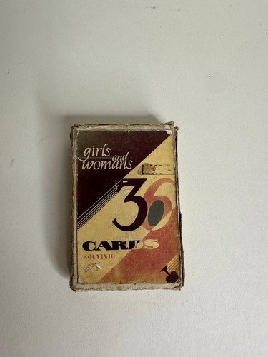 Vintage playing cards pcs - cards, 36
