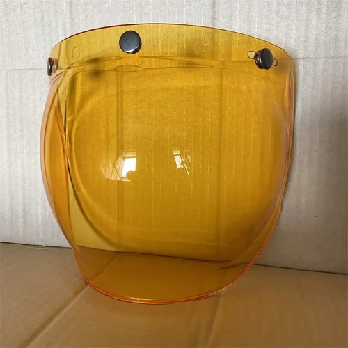 Open face helmet visor - face,
