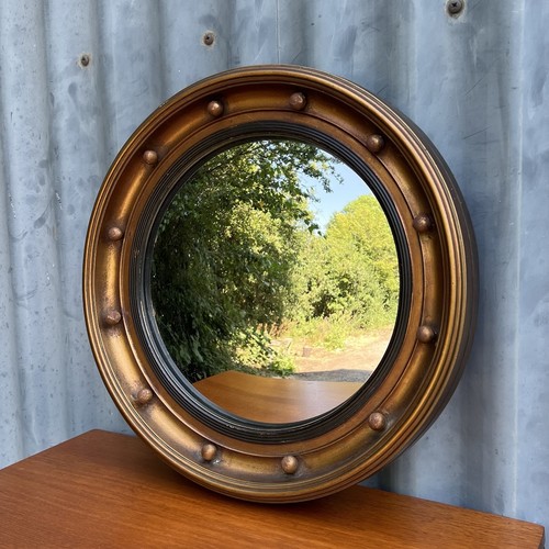 Vintage gilt convex butlers - vintage,