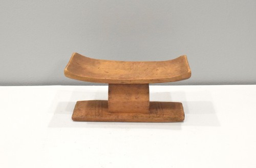 African wood stool - wood, ashanti
