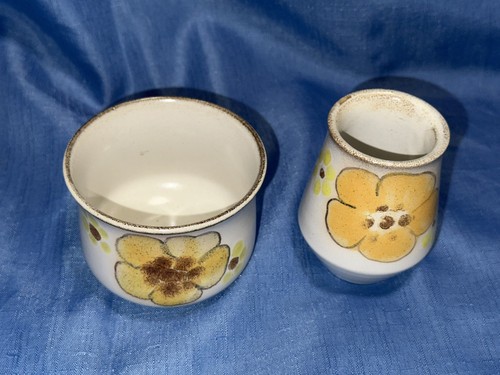 Denby minstrel sugar bowl - minstrel,