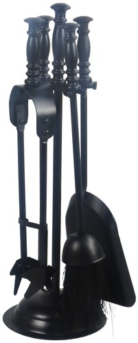 Fireplace tools 5pc set - 5pc,