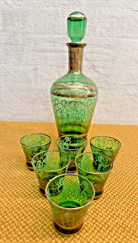 Vintage murano green - vintage,