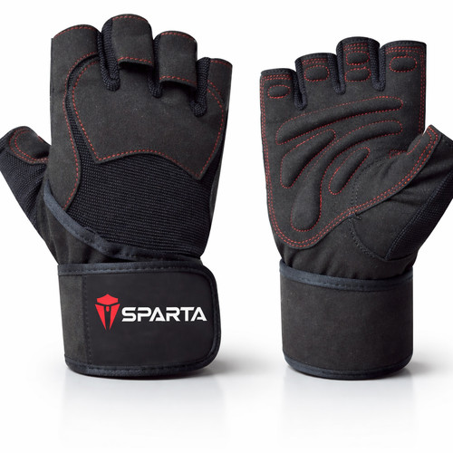 Weight lifting gloves with - weight,