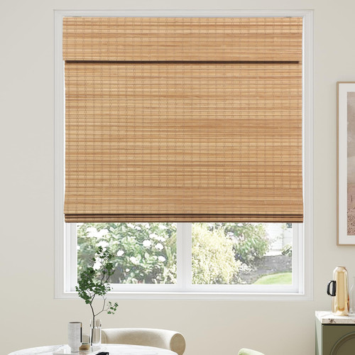 Agesisi bamboo roman shades - bamboo,