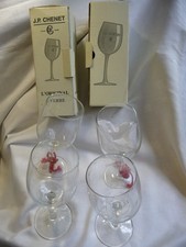 Wonky wine glasses - wonky, set