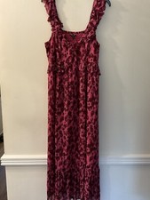womens size 14 next long frilly dress Winter/ Summer Sun