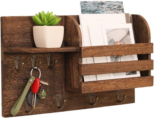 Wooden wall mounted hanging - wooden,