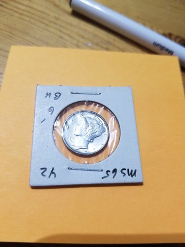 1942 mercury dime looks - w,
