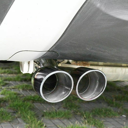 Twin dual exhaust pipe trim - dual,
