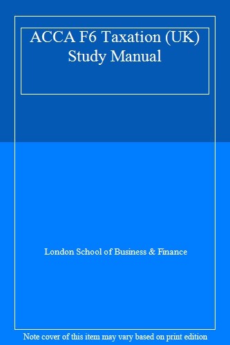 Acca taxation study - taxation, (uk)