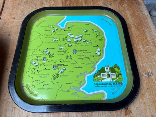 Greene king pub tray serving - tray,