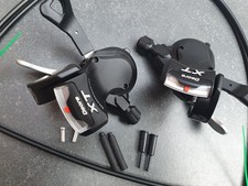 Shimano Deore XT 3x9 Shifter Set SL-M770 & NEW Cable kit Mega9 M9 VvGC 