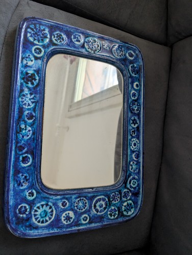 Vintage cobalt blue enameled - cobalt,