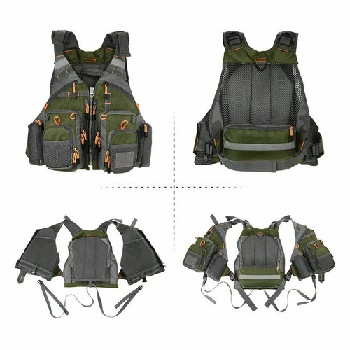 Quick dry life jacket fishing - dry,