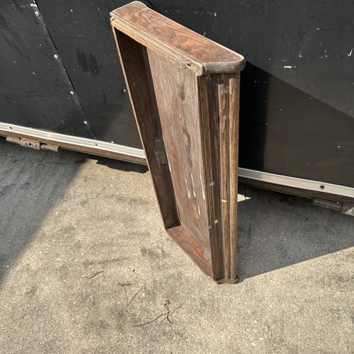 Oak barrister bookcase top cap - oak,