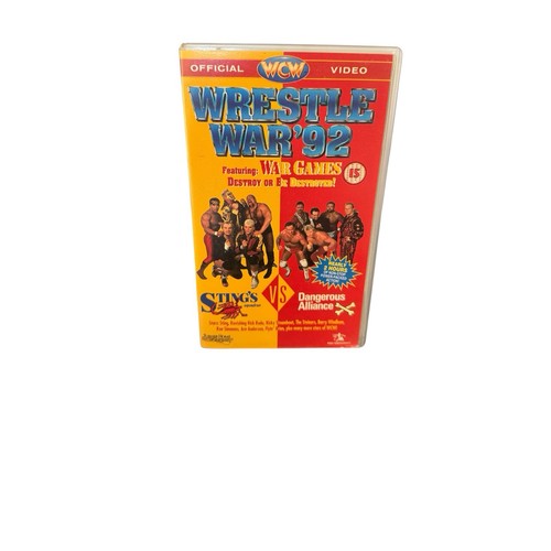 Wcw wrestlewar war games - wcw,