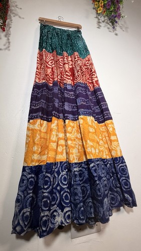Boho hippie tiered tiedye - tiedye, maxi