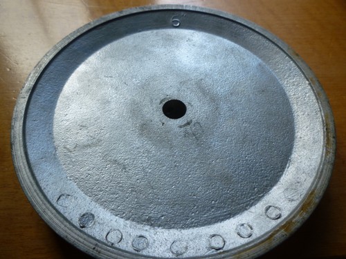 Vee pulley - pulley, 6"