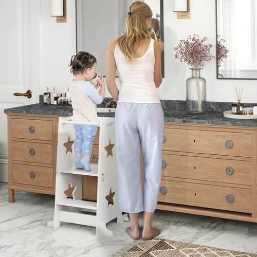 Toddler step stool - 2-in-1,