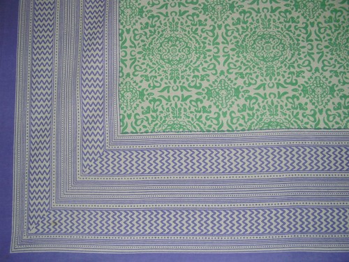 Moroccan print square cotton - print,