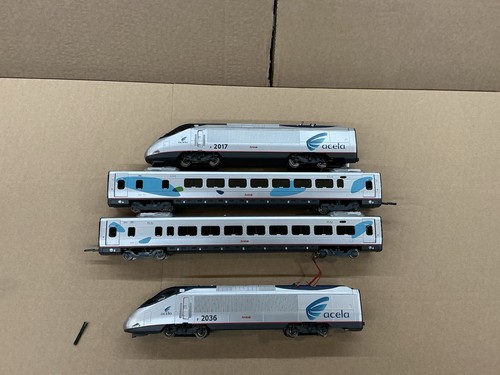Bachmann scale amtrak acela - scale,