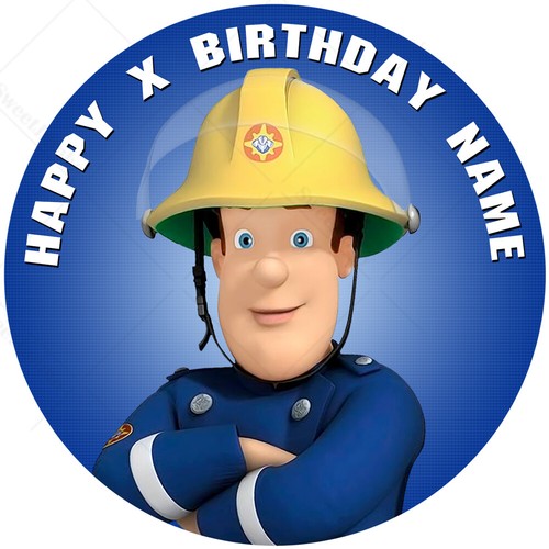 Fireman sam cake - sam,