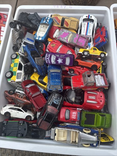Job lot tray diecast cars - of, &