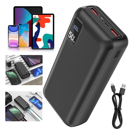 Power 50000mah bank portable - bank,