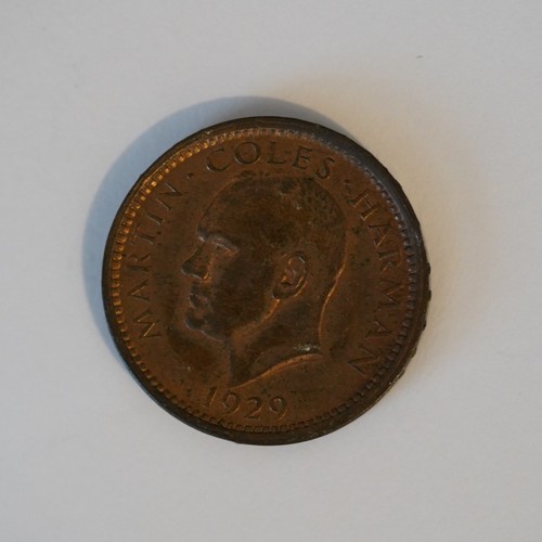 1929 lundy island - island, half
