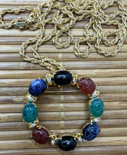 Egyptian revival cabochon and - revival,