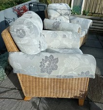 3 Piece Cane/wicker Conservatory Furniture