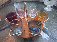 1960s Wyncraft Shot Glass Set
