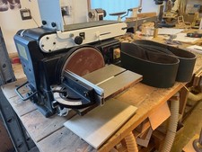 Axminster belt and disc