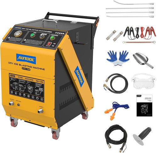 Dry ice blasting cleaning - ice,