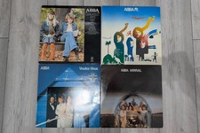 ABBA Vinyl Albums x4 Job Lot ~ Arrival, Greatest Hits, The Album, Voulez-Vous