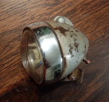 Vintage Miller Light 2 Bulbs Front Bicycle Head Lamp, Motorcycle Bike Classic