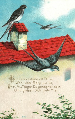 Postcard messenger of - postcard,