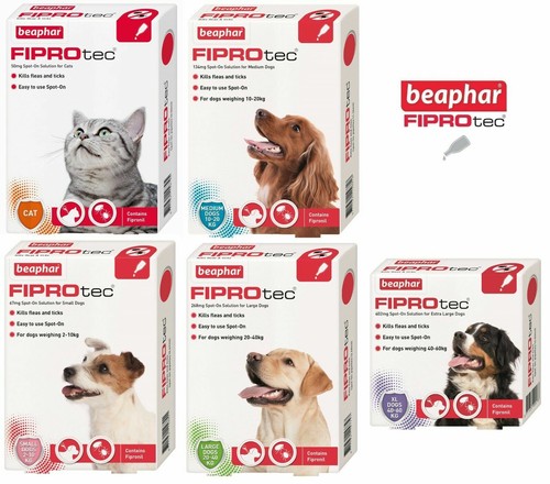 New beaphar fiprotec flea - new, &