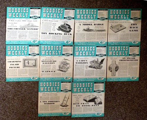 Joblot hobbies weekly - 10,