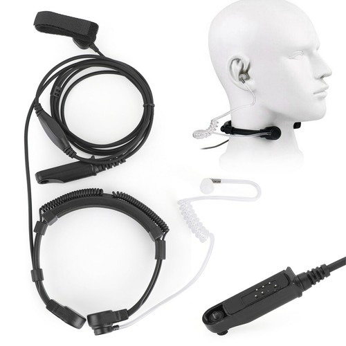 Tactical throat mic headset - tactical,