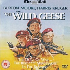The Wild Geese  -  Richard Burton, Roger Moore -  Full Film N/Paper 1978