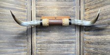 Vtg Mounted Steer Longhorn
